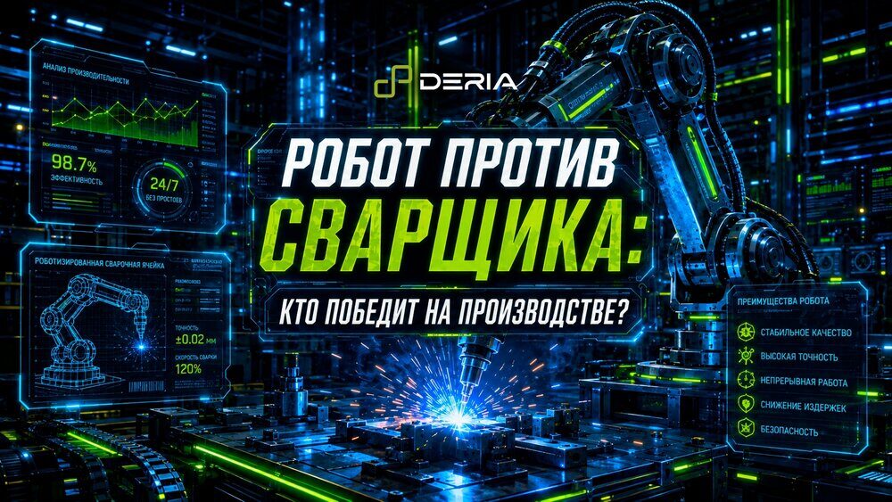 Робот против сварщика: кто победит на производстве?